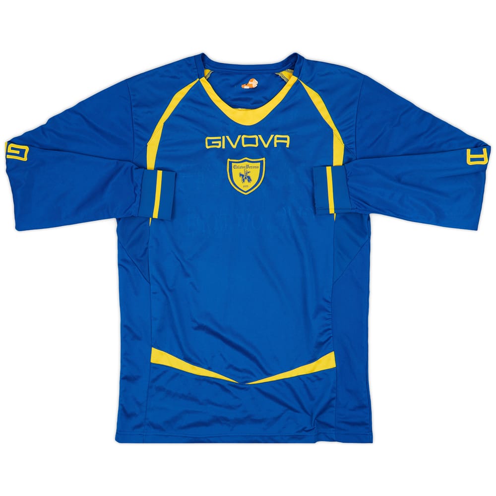 2009-10 Chievo Verona Givova Training L/S Shirt - 8/10 - (L)