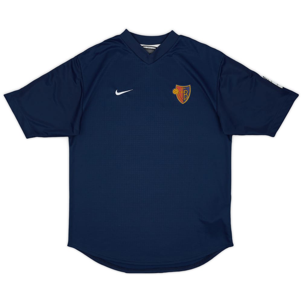 2002-03 FC Basel Nike Training Shirt - 8/10 - (S)