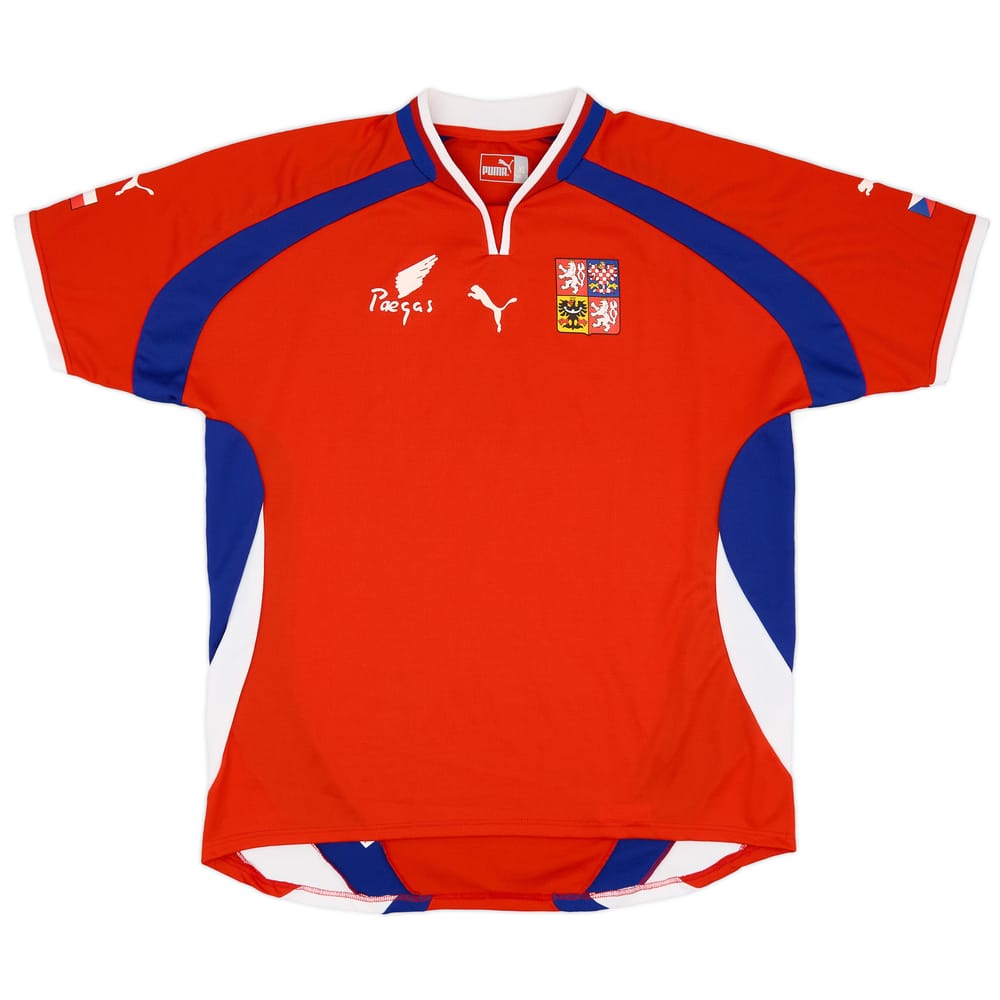 2000-02 Czech Republic Home/Training Shirt - 8/10 - (XL)