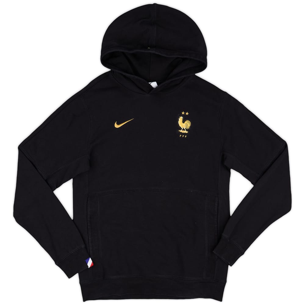 2022-23 France Nike Hooded Sweat Top - 9/10 - (S)