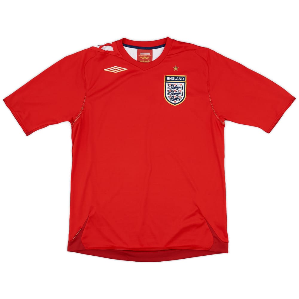 2006-08 England Away Shirt - 5/10 - (L)