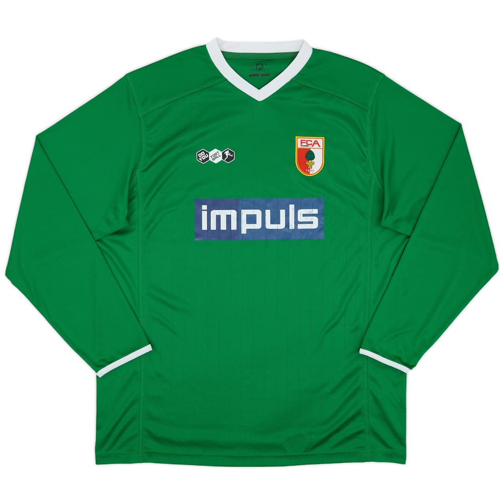2008-09 Augsburg Away L/S Shirt - 6/10 - (XL)