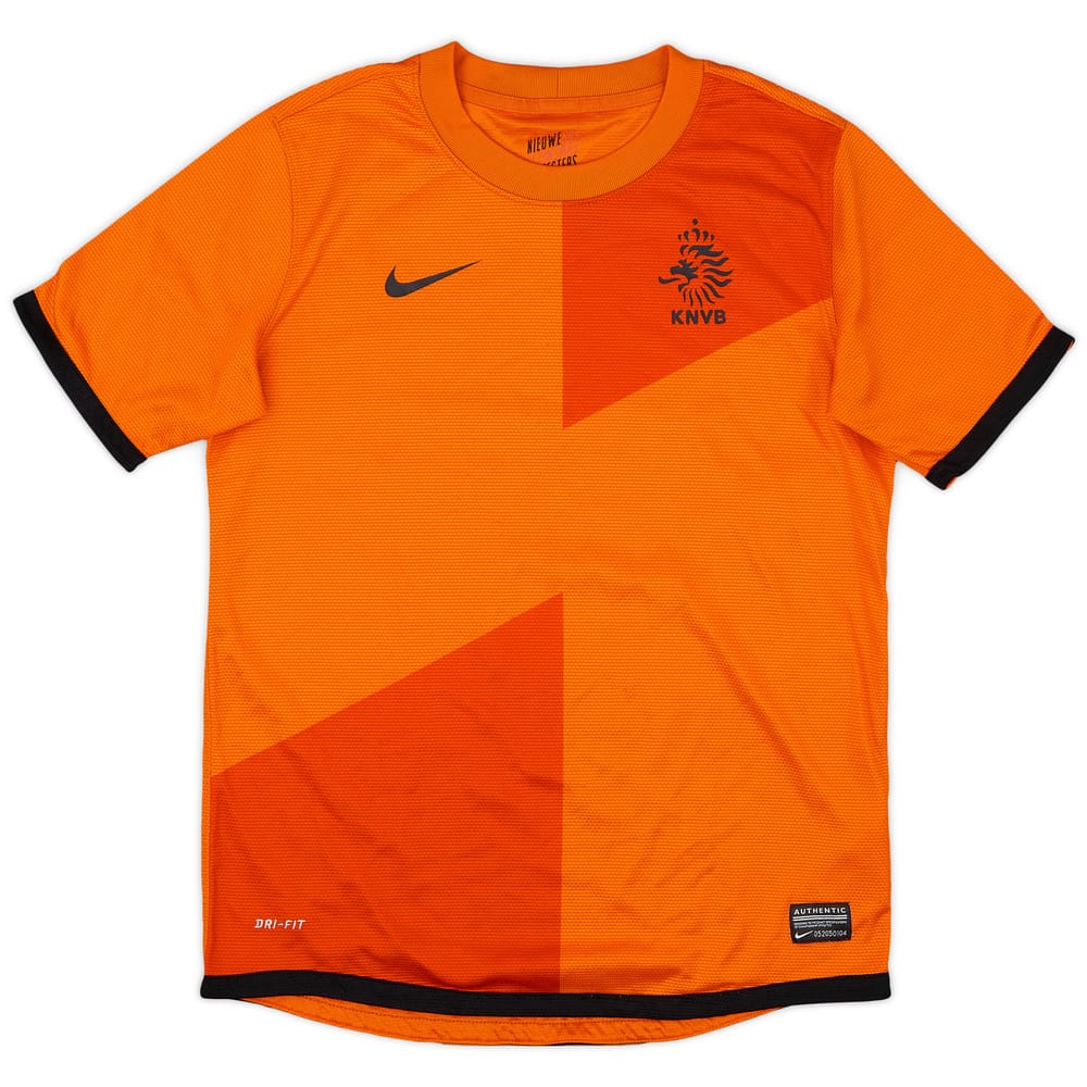 2012-13 Netherlands Home Shirt - 8/10 - (L.Boys)