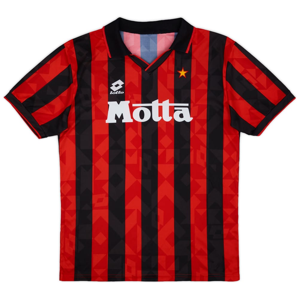 1993-94 AC Milan Home Shirt - 8/10 - (L)
