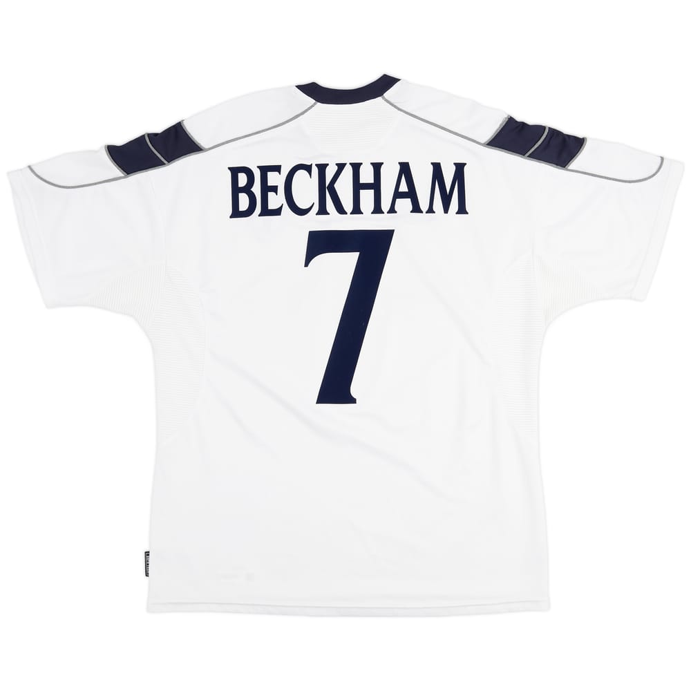 2000-01 Manchester United Away Shirt Beckham #7 - 8/10 - (XL)