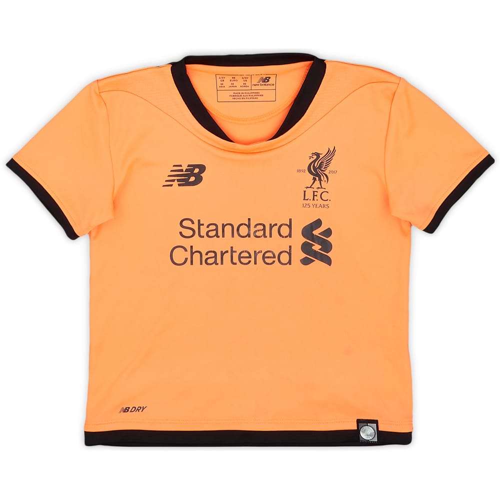 2017-18 Liverpool 125 Years Third Shirt - 6/10 - (2-3 Years)