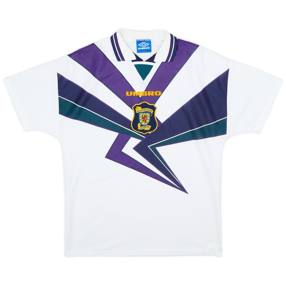 1995-96 Scotland Away Shirt - 8/10 - (L)