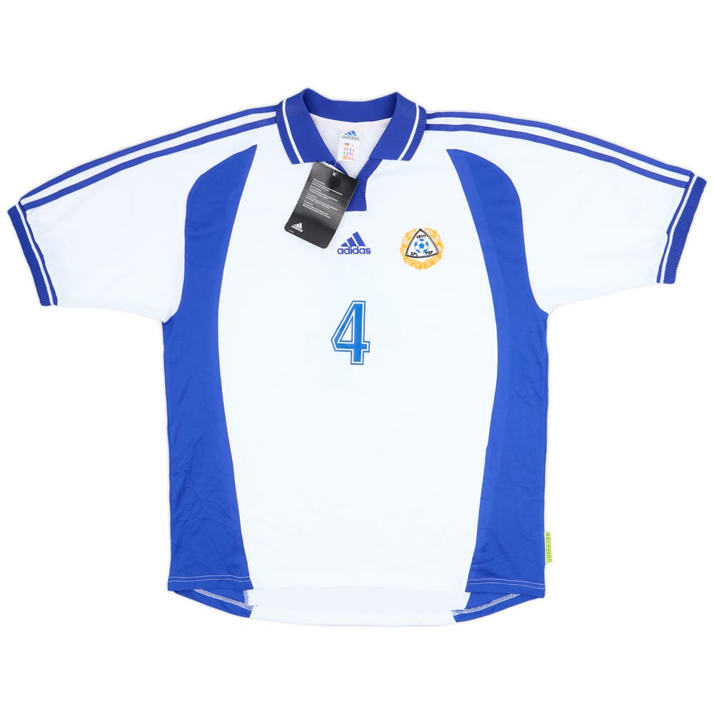 2000-02 Finland Player Issue Home Shirt #4 (XL)