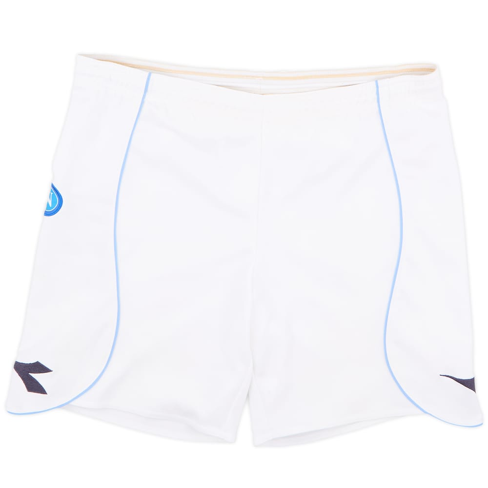 2008-09 Napoli Home Shorts - 6/10 - (L)