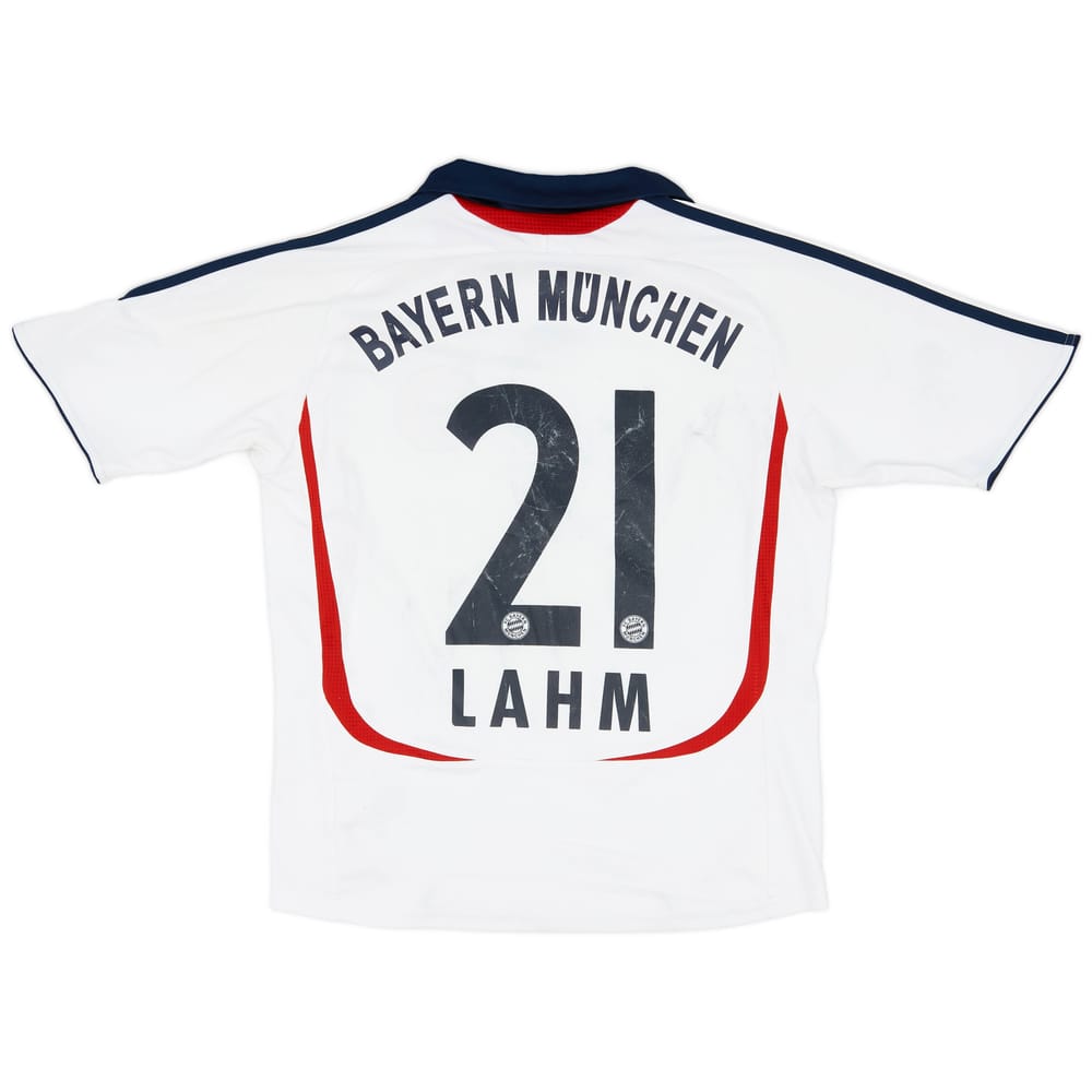 2006-07 Bayern Munich Away Shirt Lahm #21 - 3/10 - (L.Boys)