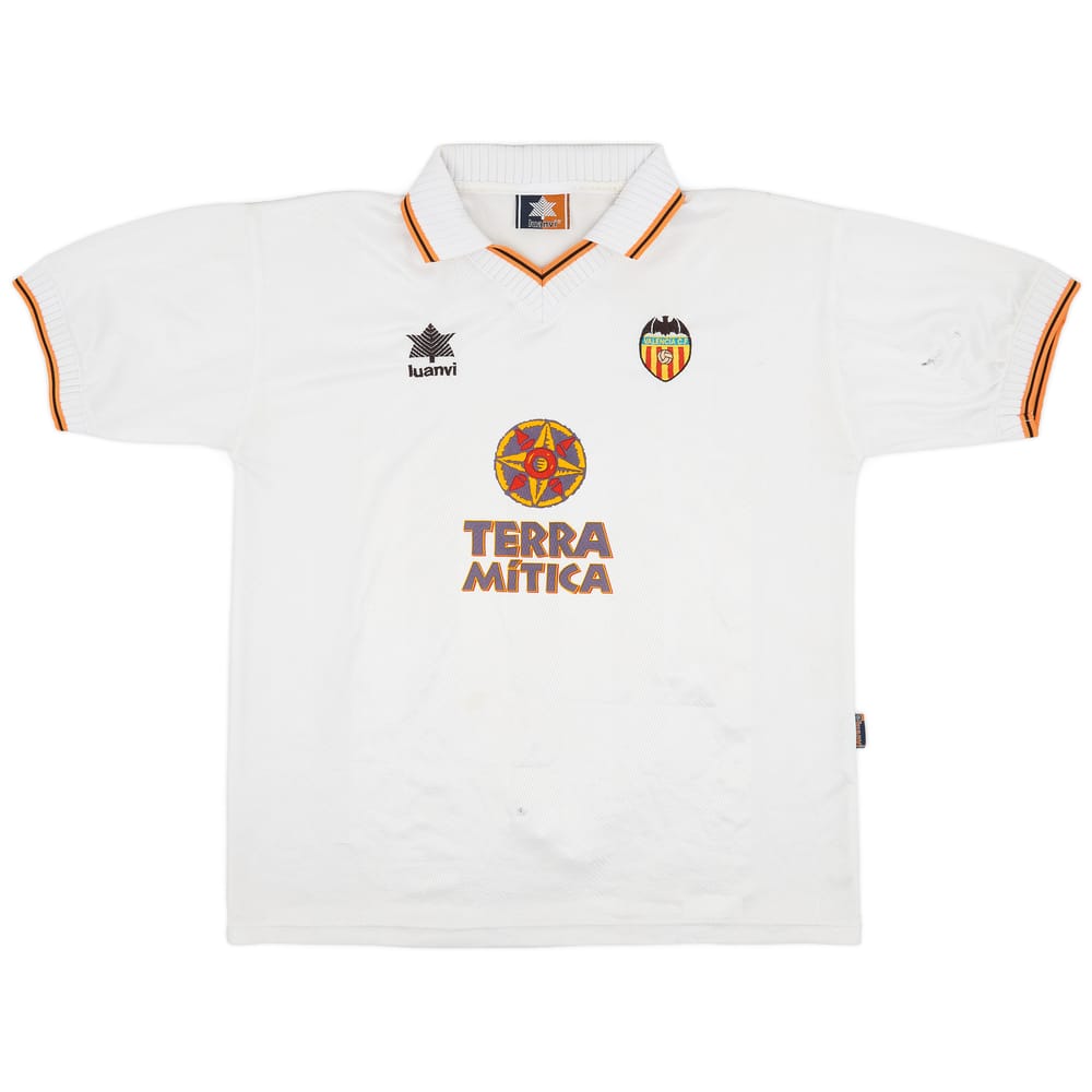 1998-99 Valencia Home Shirt - 4/10 - (XL)