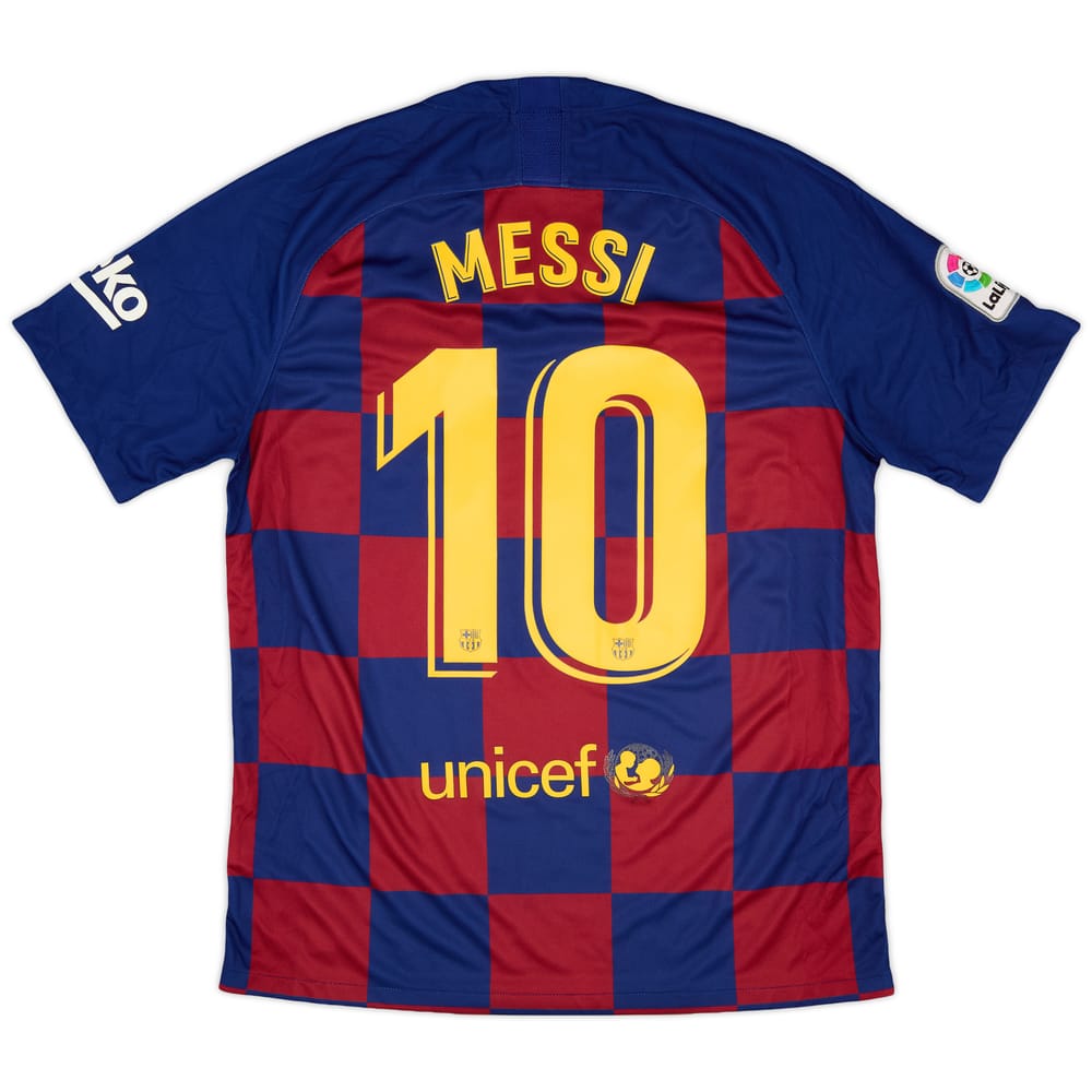 2019-20 Barcelona Home Shirt Messi #10 - 5/10 - (L)