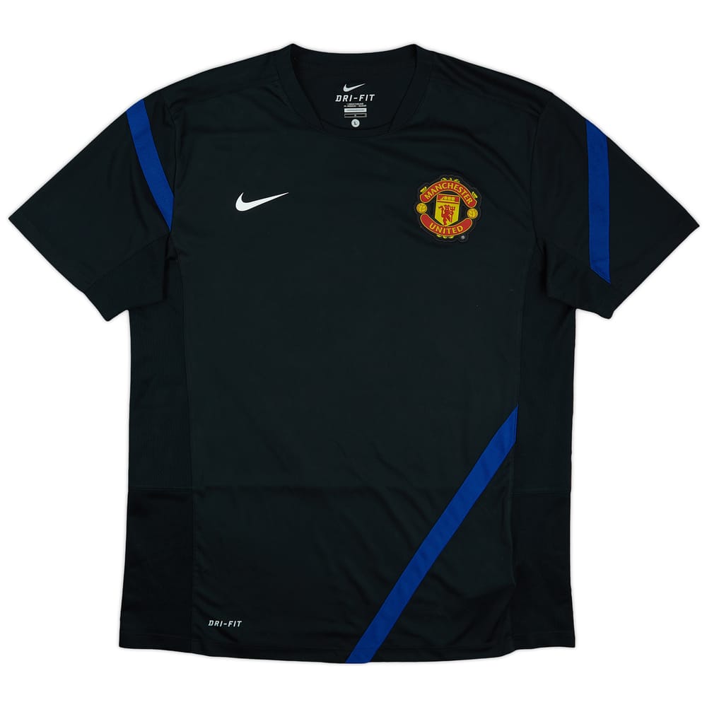 2011-12 Manchester United Nike Training Shirt - 7/10 - (L)