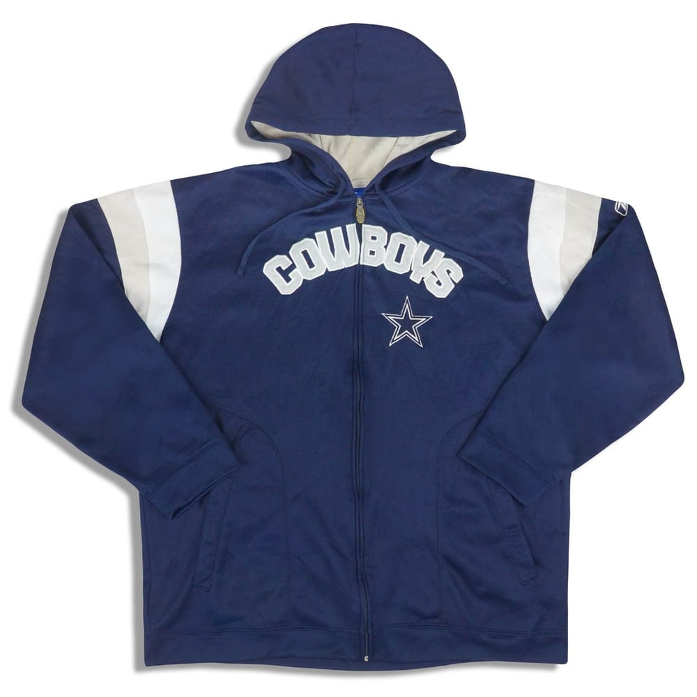 2006-08 Dallas Cowboys Reebok Hooded Sweat Top XL