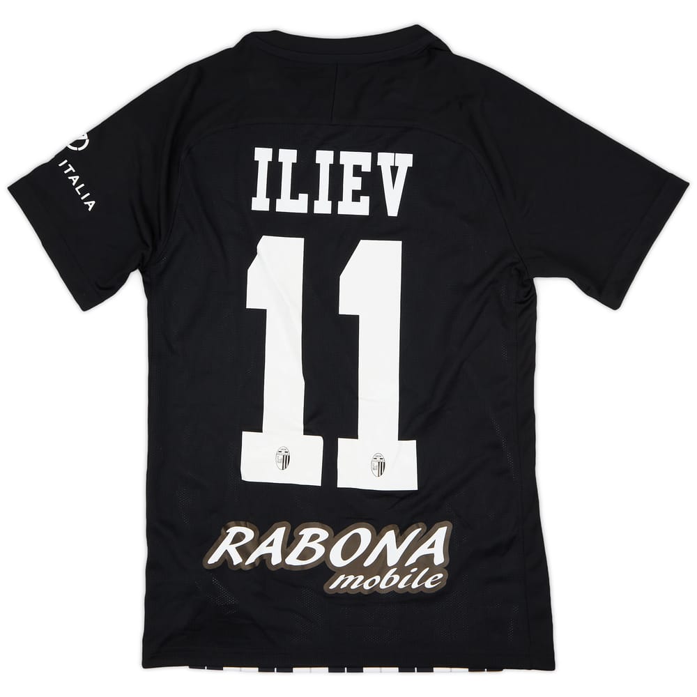2020-21 Ascoli Home Shirt Iliev #11 (S)