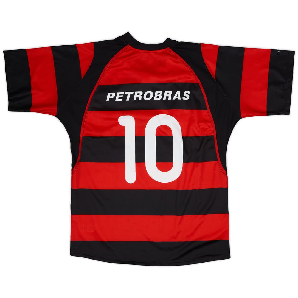 2002-04 Flamengo Home Shirt #10 - 5/10 - (XL)