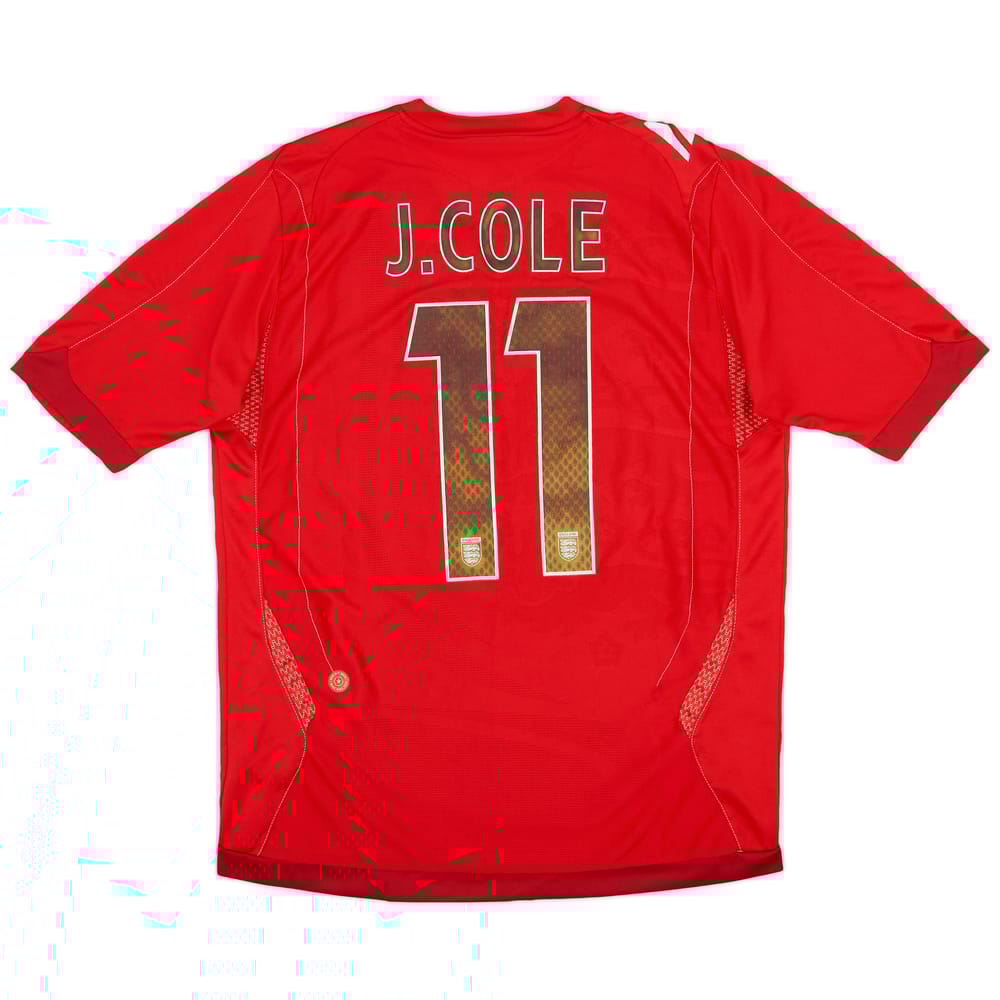 2006-08 England Away Shirt J. Cole #11 - 4/10 - (M)