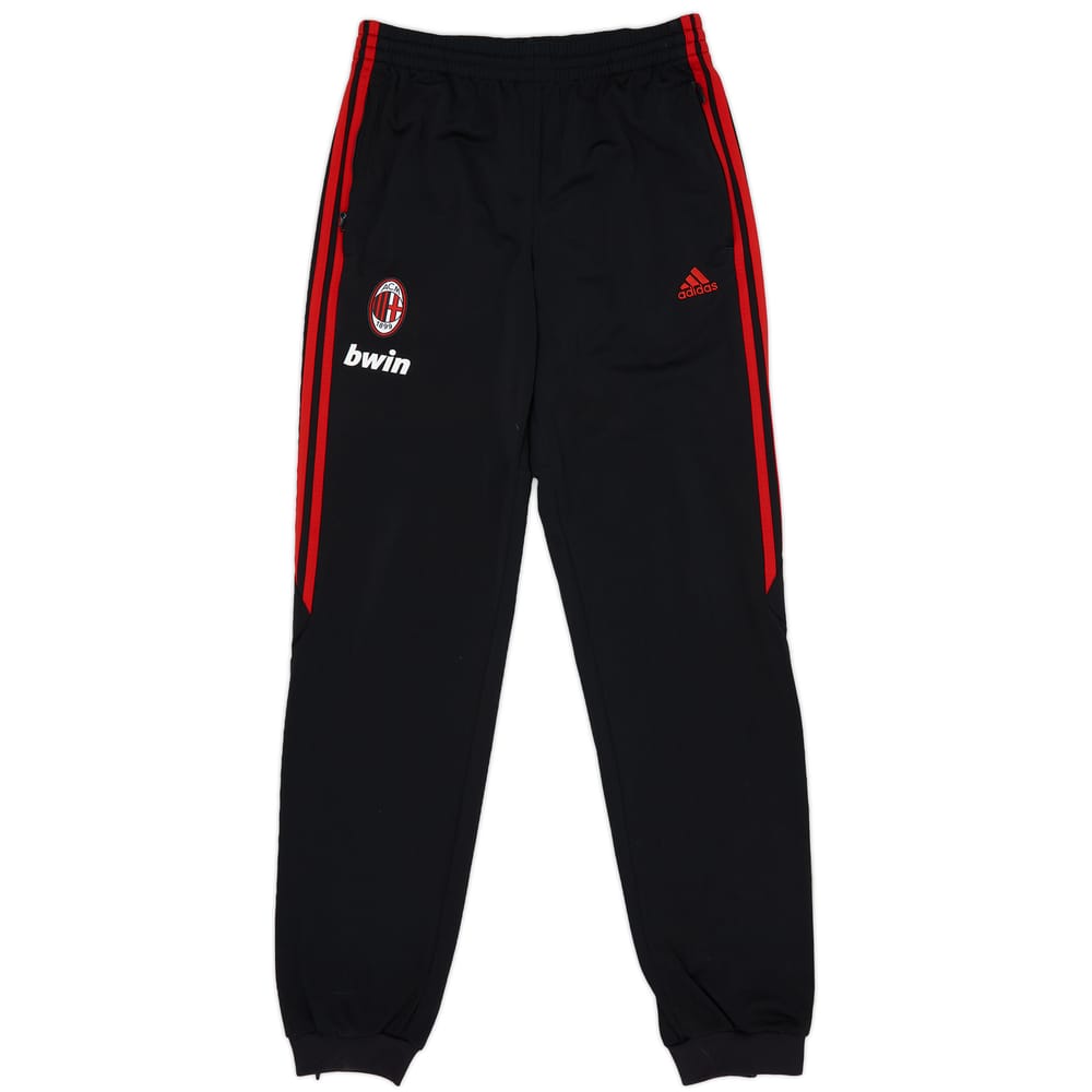 2009-10 AC Milan adidas Training Pants/Bottoms - 9/10 - (XL.Boys)