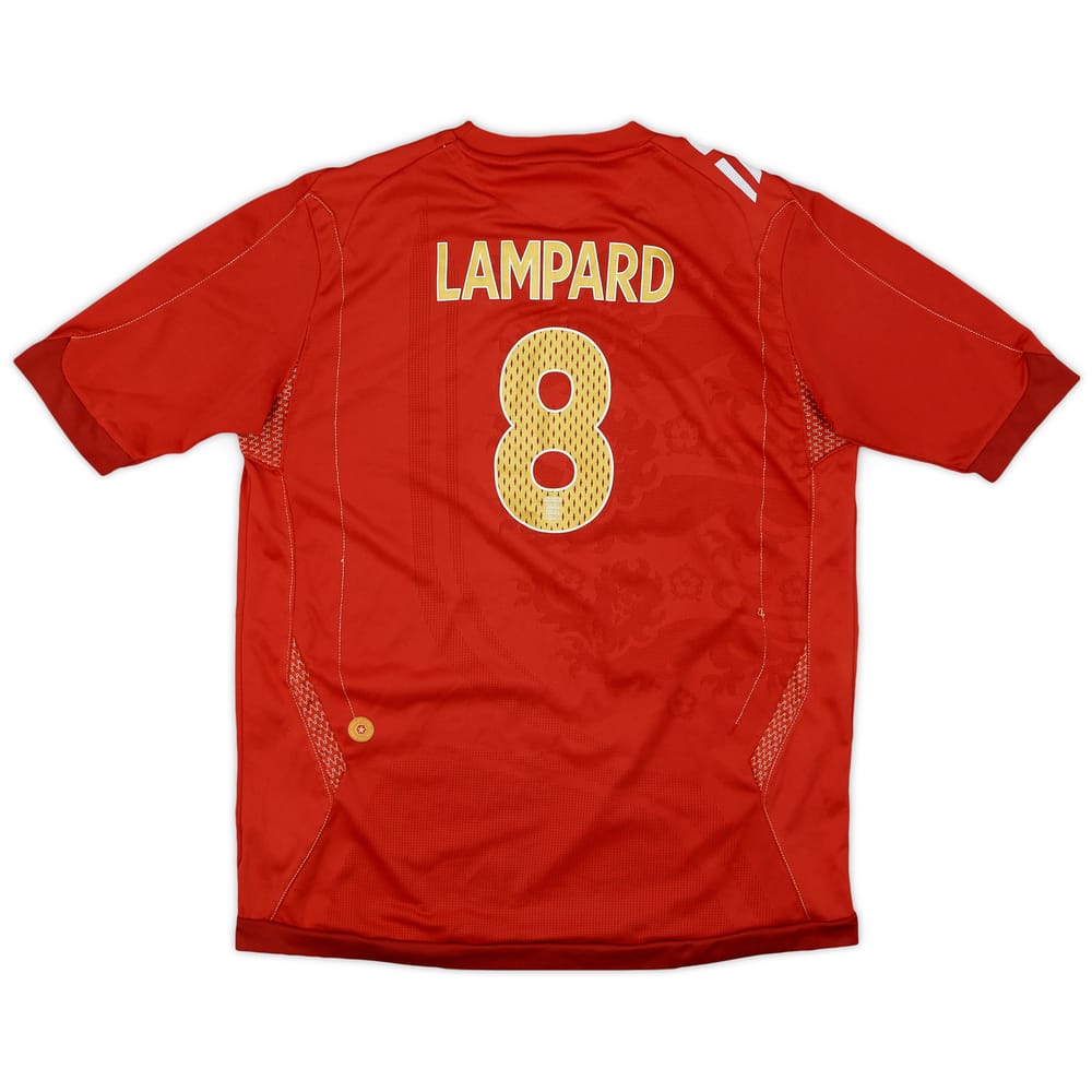2006-08 England Away Shirt Lampard #8 - 8/10 - (XL.Boys)