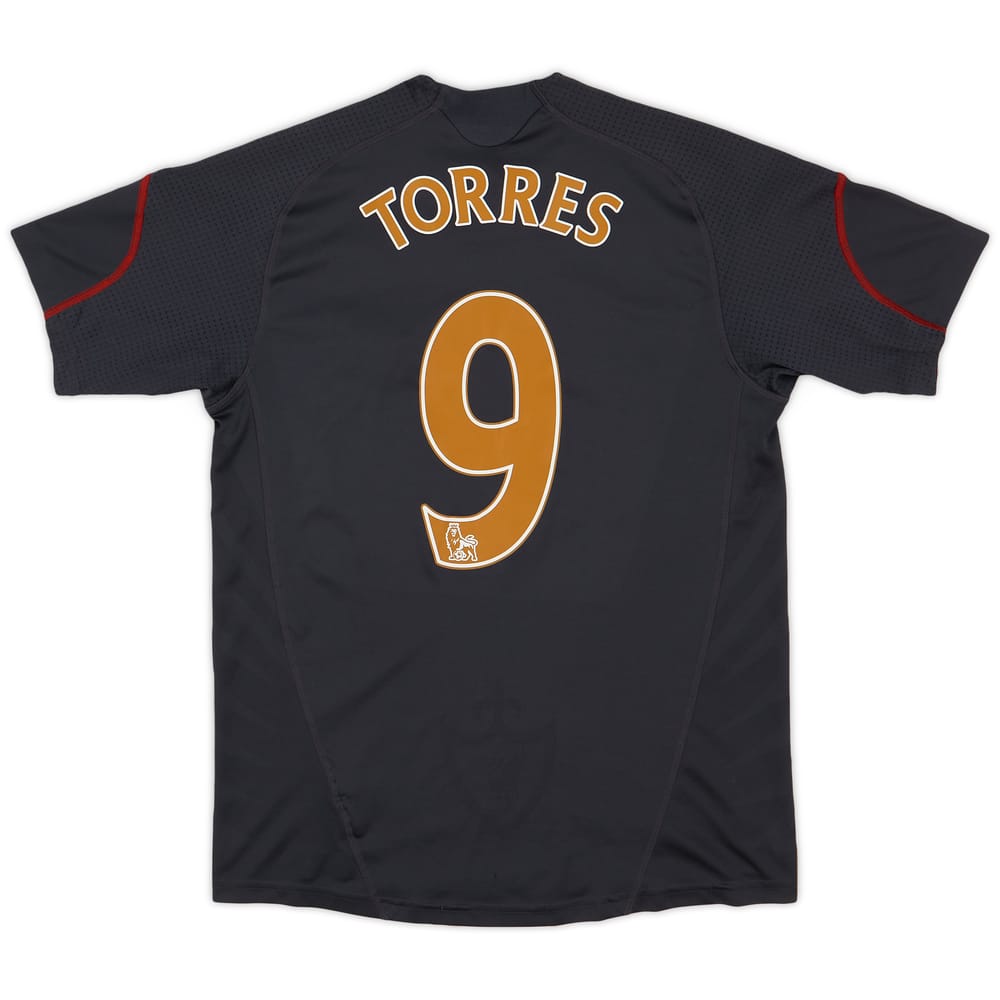 2009-10 Liverpool Away Shirt Torres #9 - 7/10 - (XL.Boys)