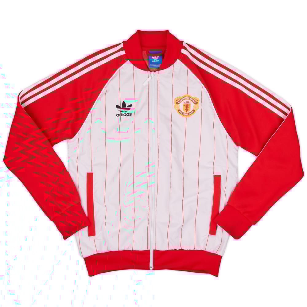 2016-17 Manchester United adidas Originals Retro Track Jacket - 8/10 - (M)