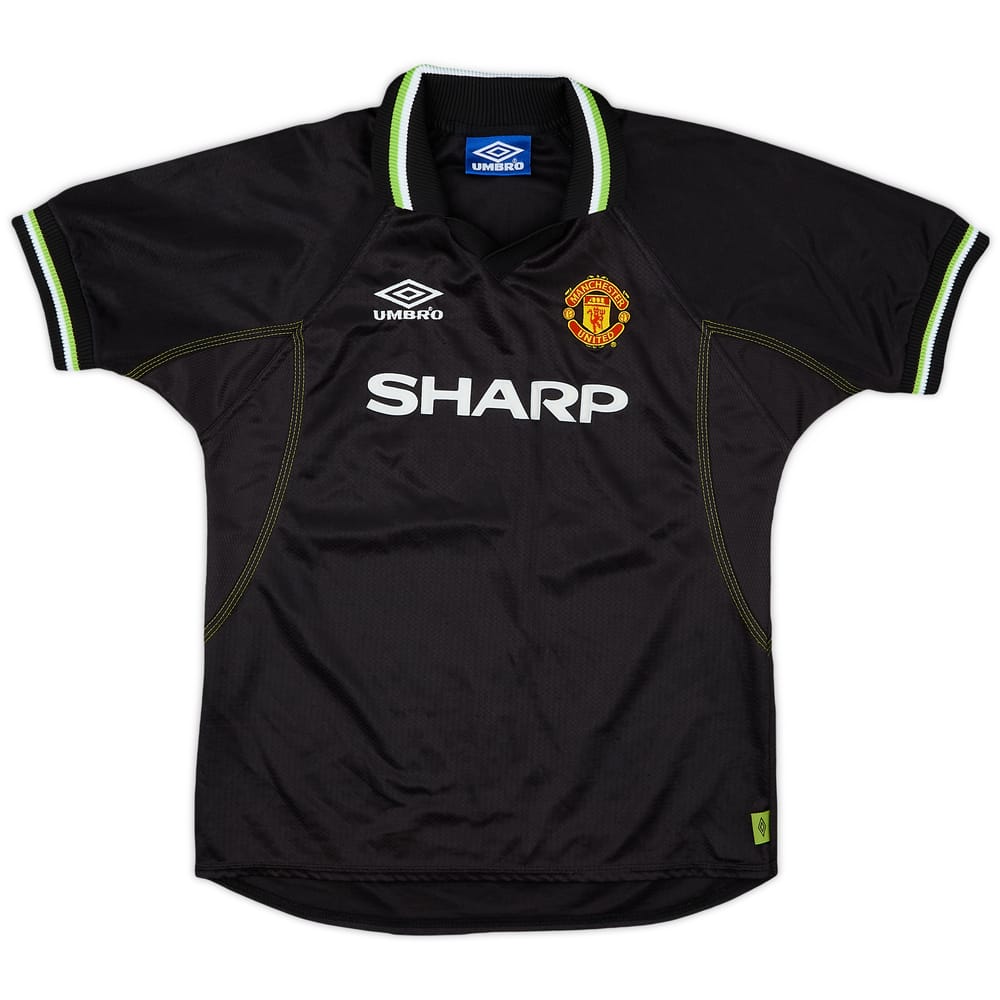 1998-99 Manchester United Third Shirt - 8/10 - (L.Boys)