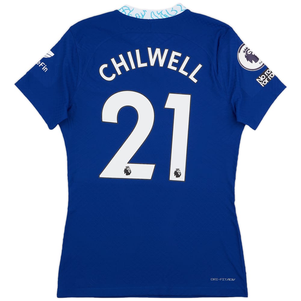 2022-23 Chelsea Match Issue Home Shirt Chilwell #21