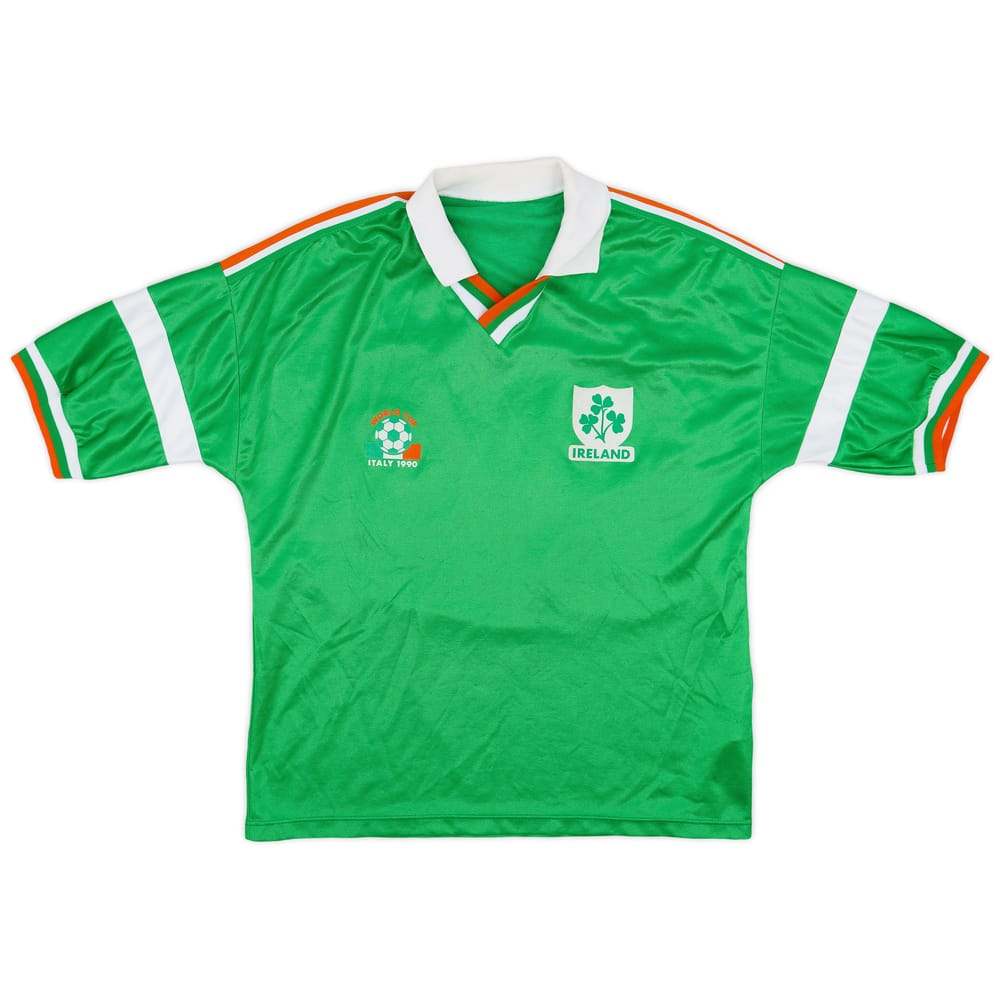 1990 Ireland World Cup Training Shirt - 8/10 - (M)