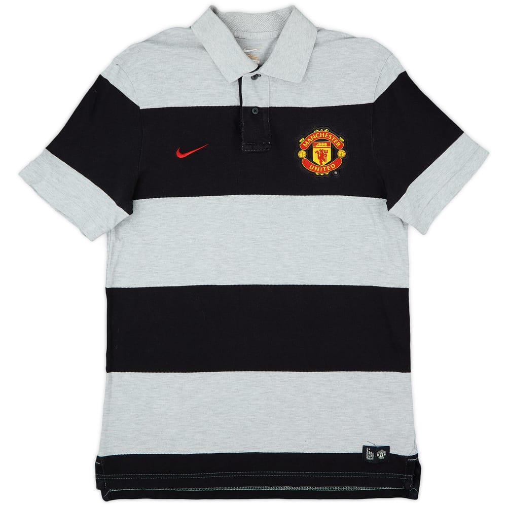 2012-13 Manchester United Nike Polo Shirt - 8/10 - (M)