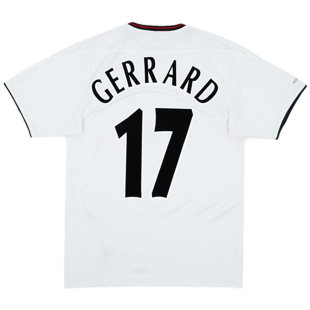 2003-04 Liverpool Away Shirt Gerrard #17 - 6/10 - (M)