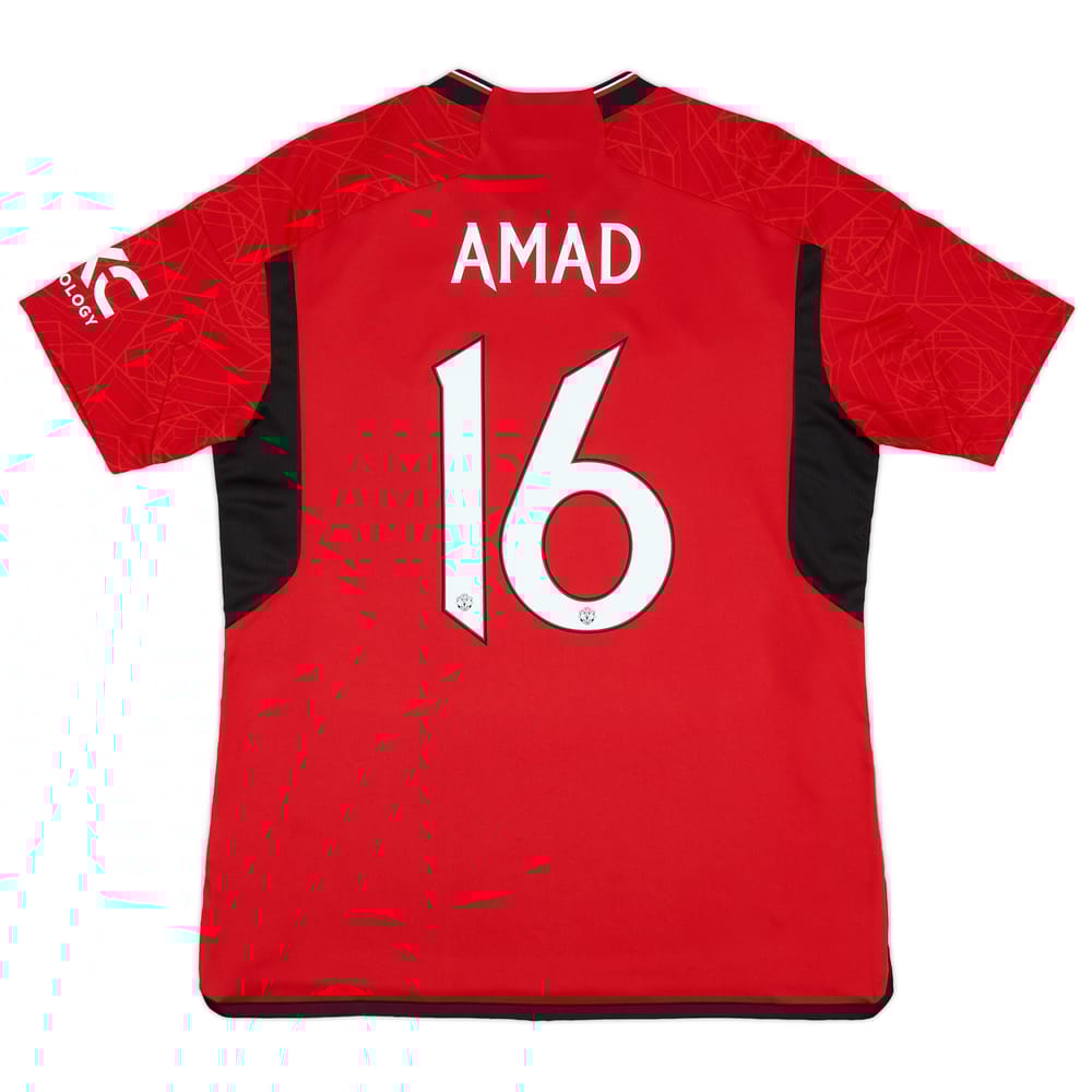 2023-24 Manchester United Home Shirt Amad #16