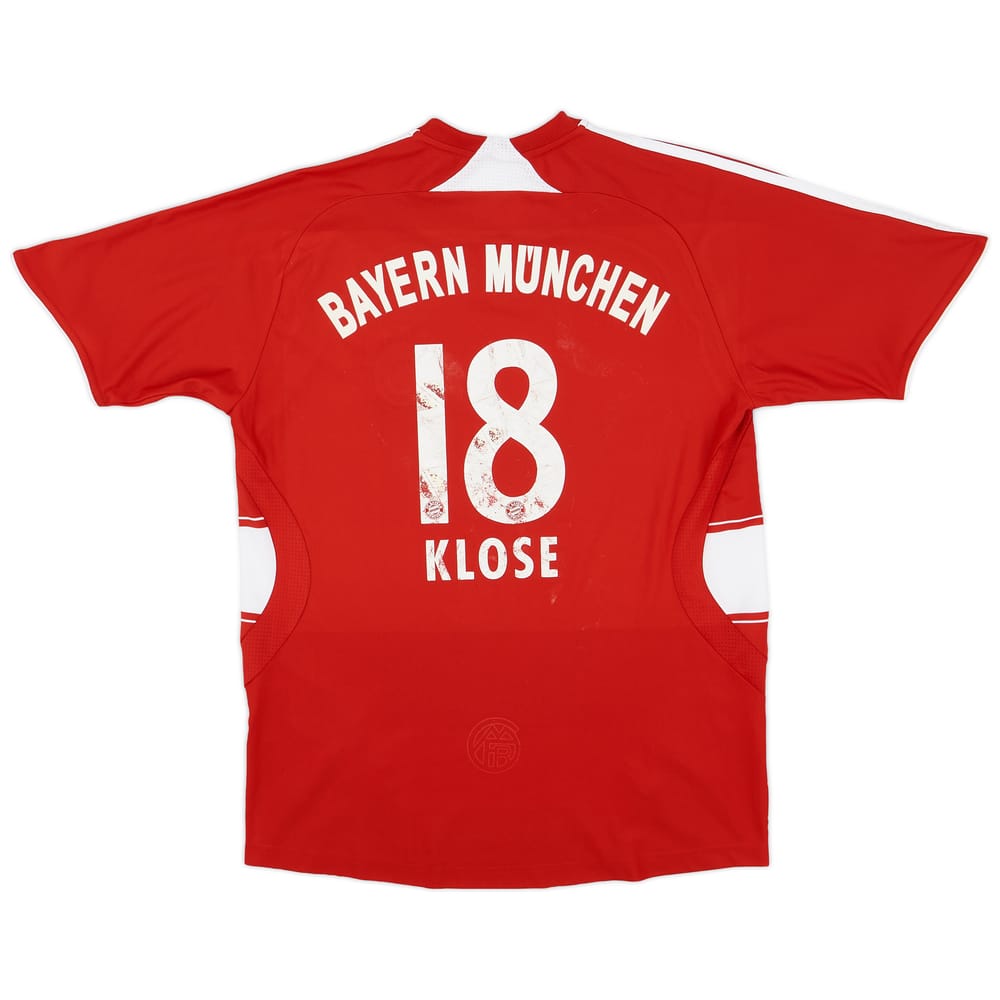 2007-08 Bayern Munich Home Shirt Klose #18 - 5/10 - (XL.Boys)