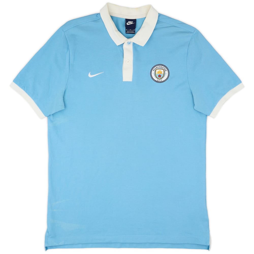 2016-17 Manchester City Nike Polo Shirt - 9/10 - (M)