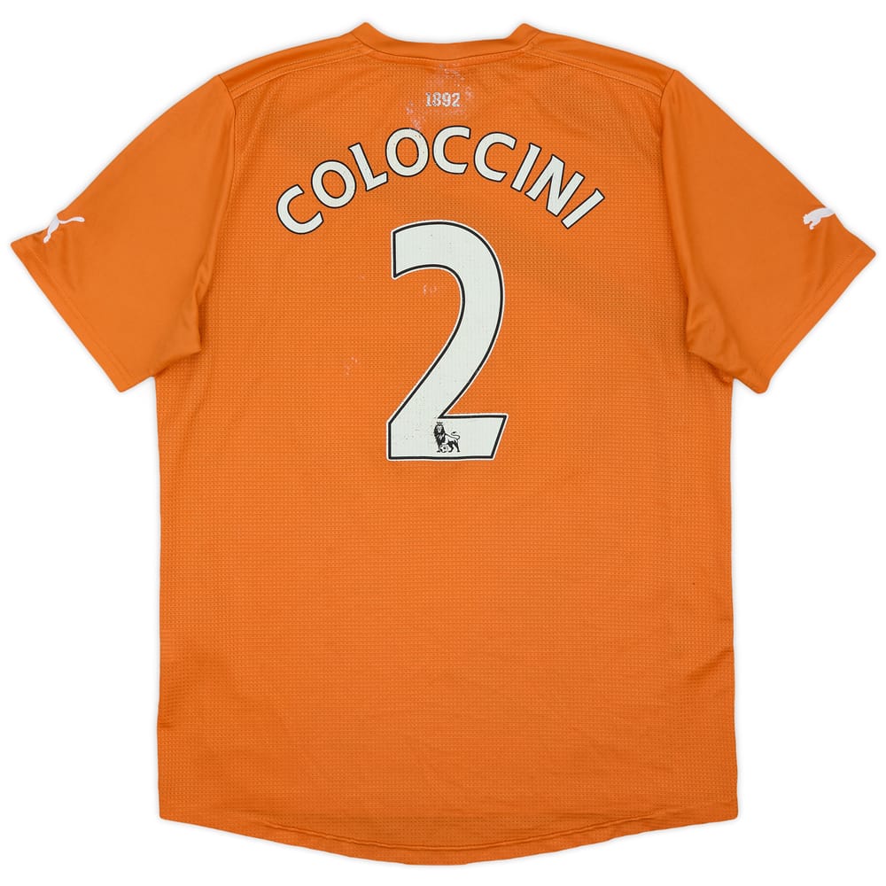 2011-12 Newcastle Away Shirt Coloccini #2 - 7/10 - (M)