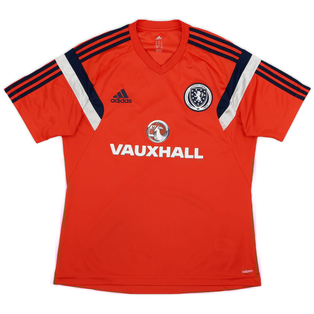 2013-14 Scotland adidas Training Shirt - 8/10 - (L)