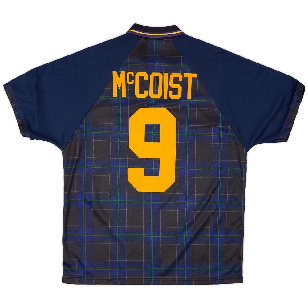 1994-96 Scotland Home Shirt McCoist #9 - 8/10 - (L)