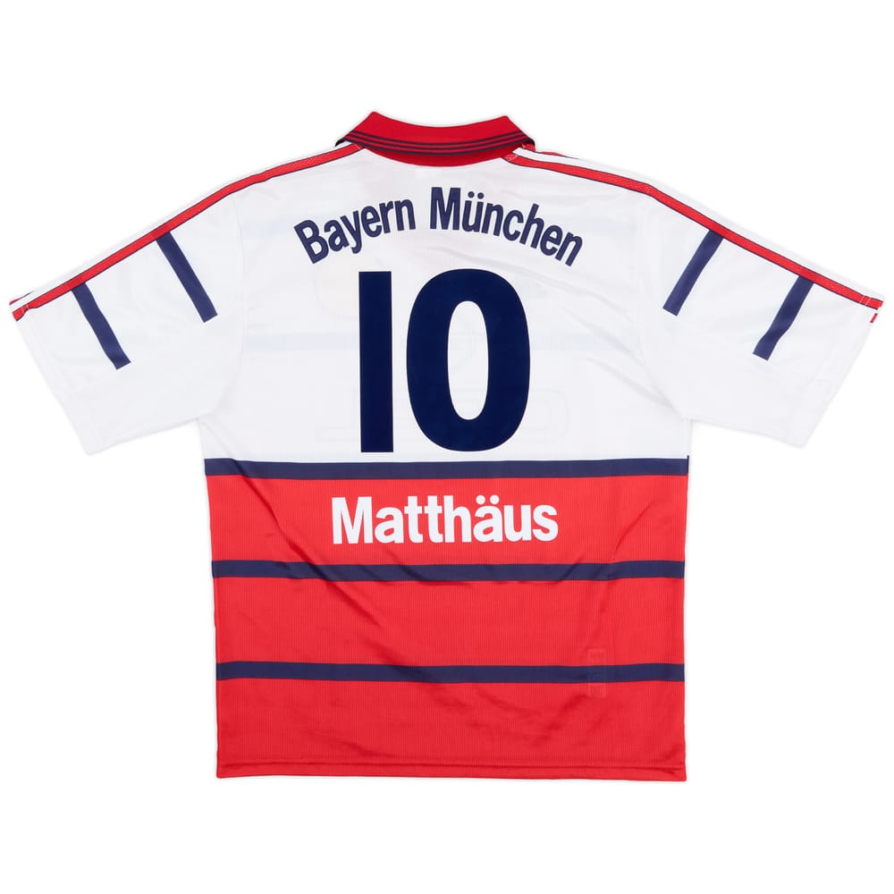 1998-00 Bayern Munich Away Shirt Matthaus #10 - 8/10 - (L)