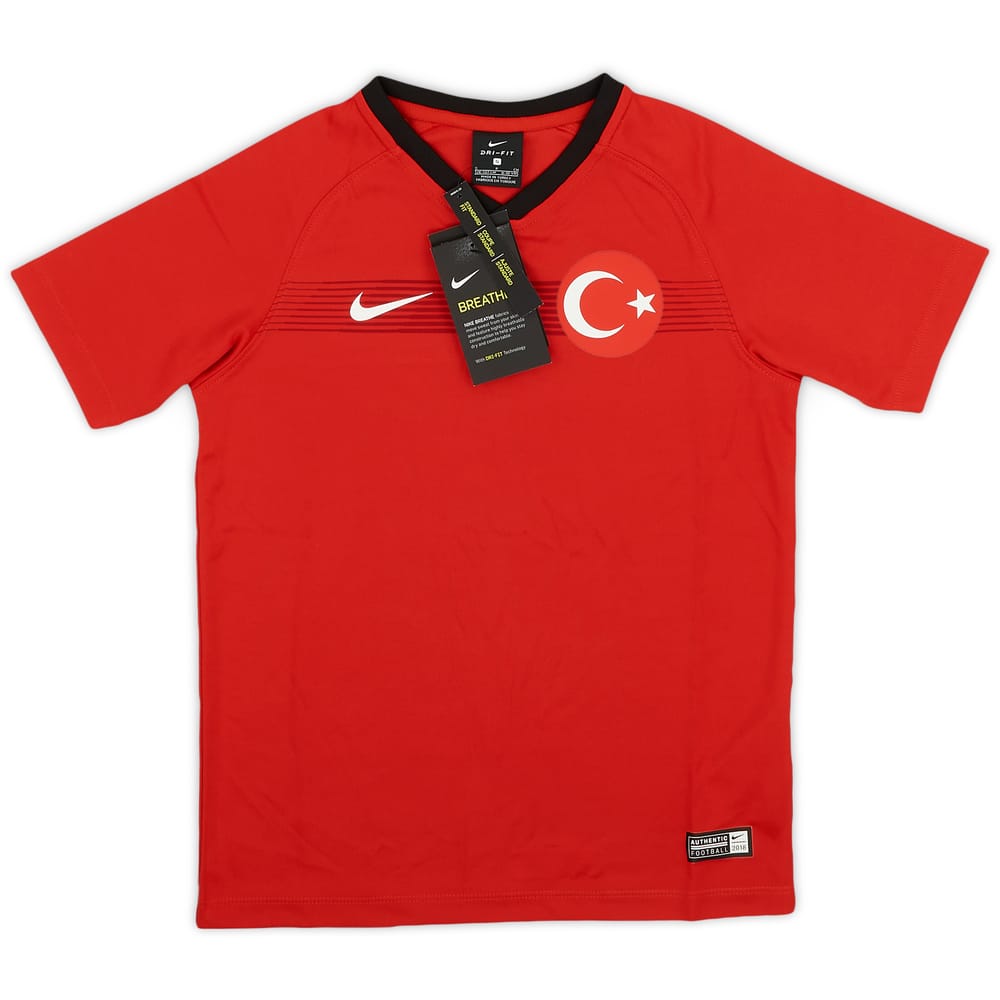 2018-19 Turkey Home Shirt (S.Boys)