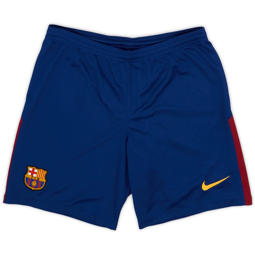 2017-18 Barcelona Home Shorts - 5/10 - (M)