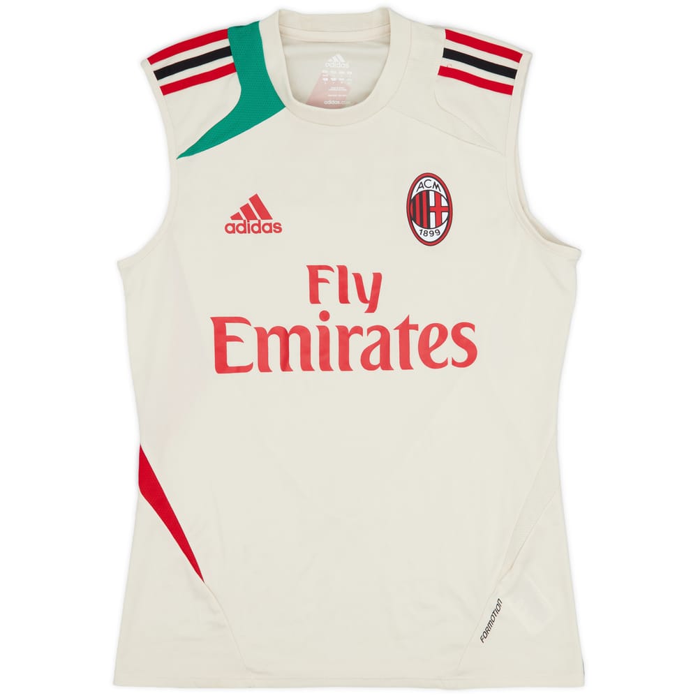 2012-13 AC Milan adidas Formotion Training Shirt - 7/10 - (S/M)