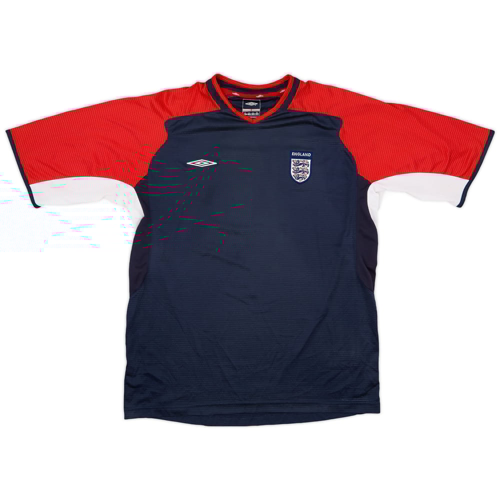 2006-07 England Umbro Training Shirt - 8/10 - (L)