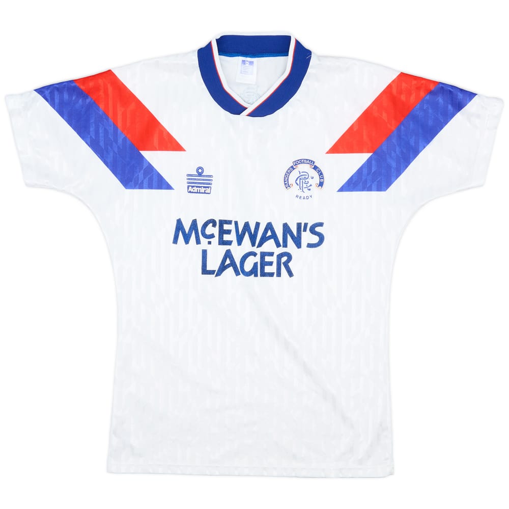 1990-92 Rangers Away Shirt - 9/10 - (XL.Boys)