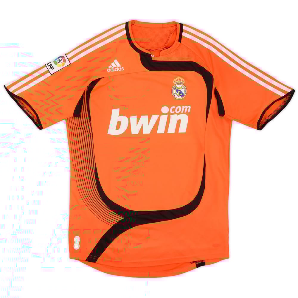 2007-08 Real Madrid GK S/S Shirt - 9/10 - (S)