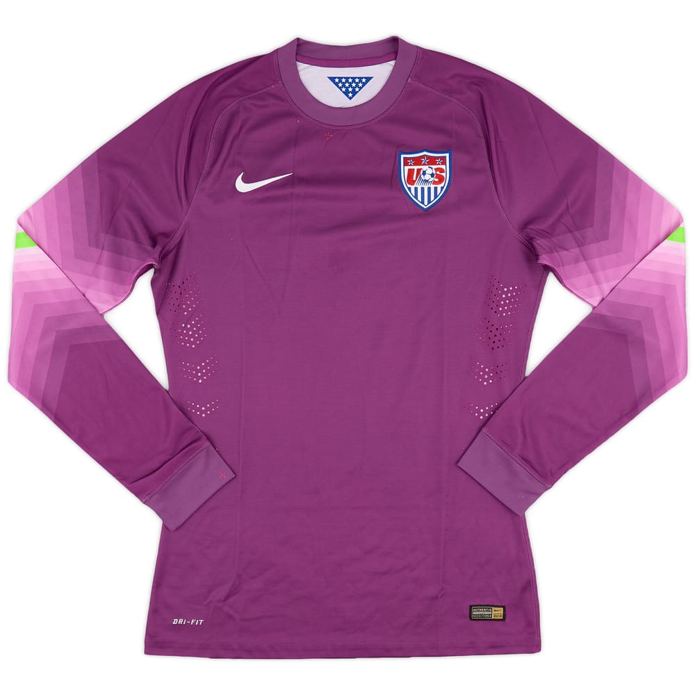2014-15 USA Player Issue GK Shirt - 5/10 - (M)