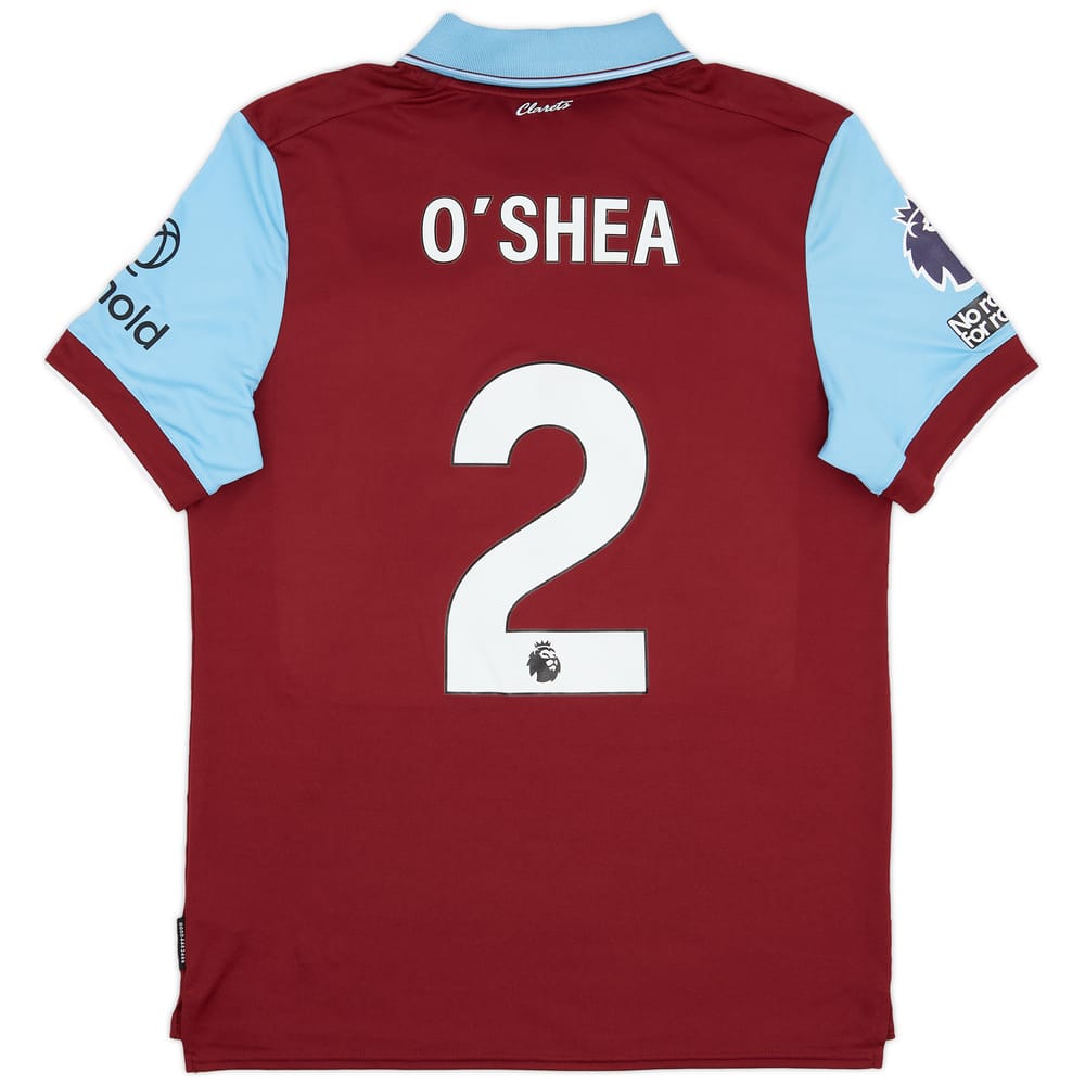 2023-24 Burnley Match Issue Home Shirt O'Shea #2