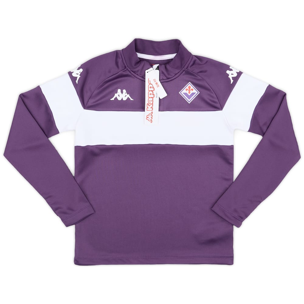 2022-23 Fiorentina Kappa 1/4 Zip Training Top (L.Kids)