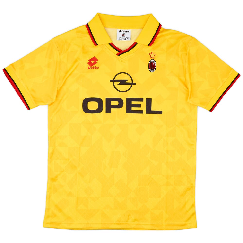 1994-96 AC Milan Third Shirt - 9/10 - (M)
