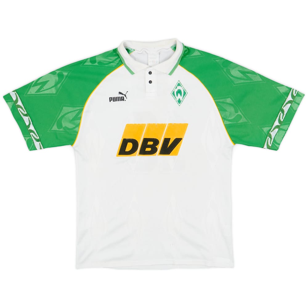 1995-96 Werder Bremen Home Shirt #10 - 5/10 - (S)