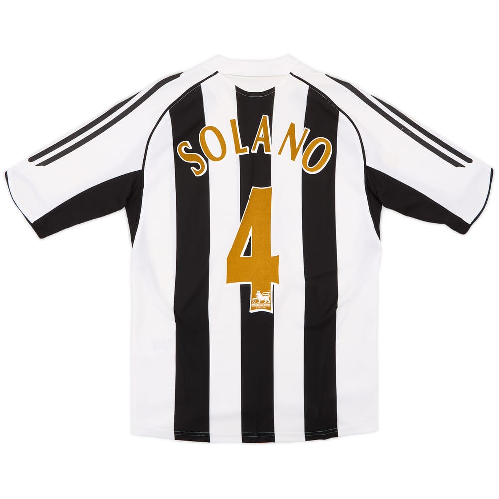 2005-07 Newcastle Home Shirt Solano #4 - 7/10 - (S)
