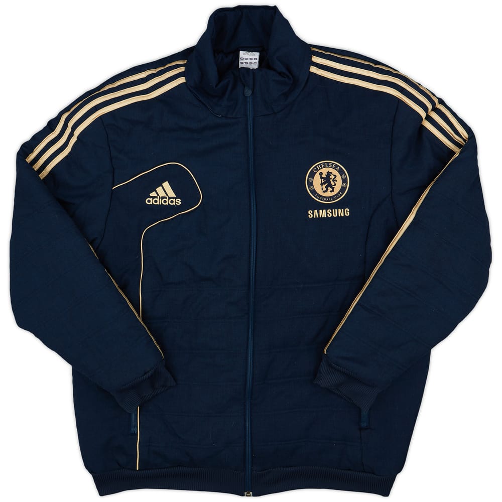 2012-13 Chelsea adidas Padded Bench Coat - 8/10 - (L/XL)